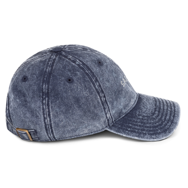SAD SONGS Long Island girl Vintage Cotton Twill Cap - Image 8