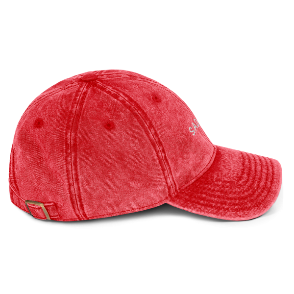 SAD SONGS Long Island girl Vintage Cotton Twill Cap - Image 16