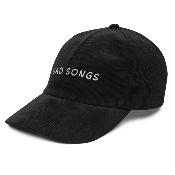 SAD SONGS Portland vibes Vintage corduroy cap - Image 4
