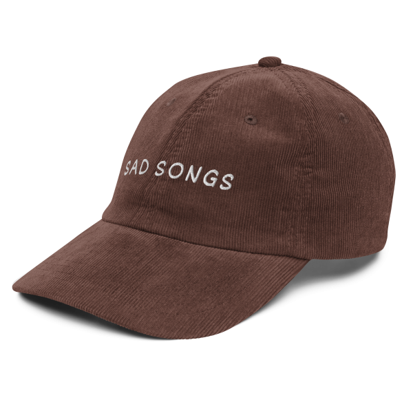 SAD SONGS Portland vibes Vintage corduroy cap - Image 11