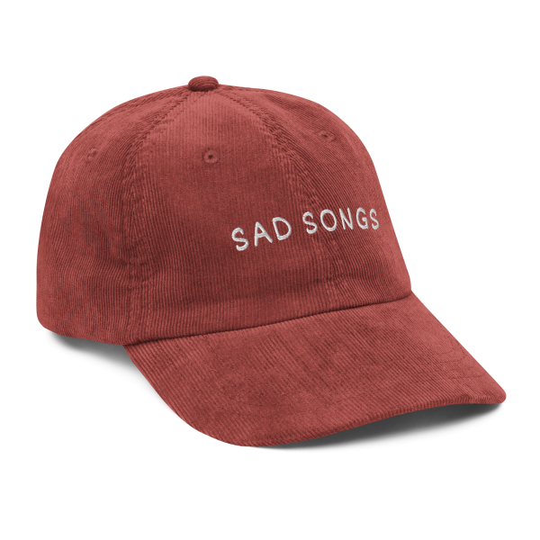 SAD SONGS Portland vibes Vintage corduroy cap - Image 20