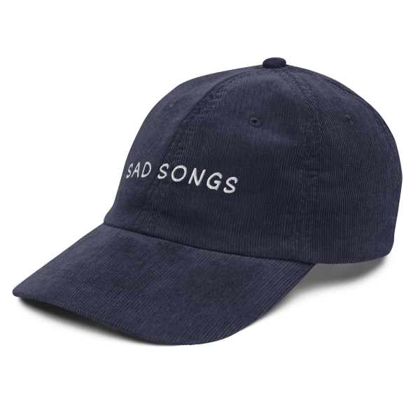 SAD SONGS Portland vibes Vintage corduroy cap - Image 7