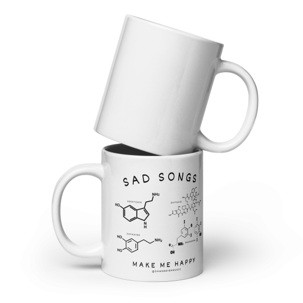SAD SONGS coffee mug