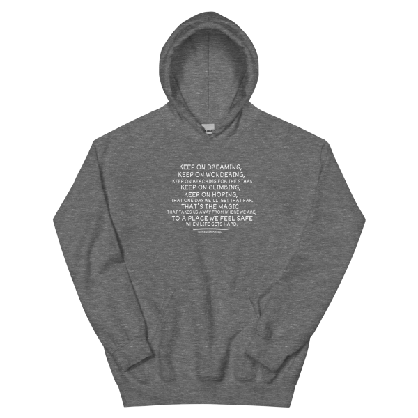 KEEP ON (The Unknown) Unisex Hoodie - Image 15