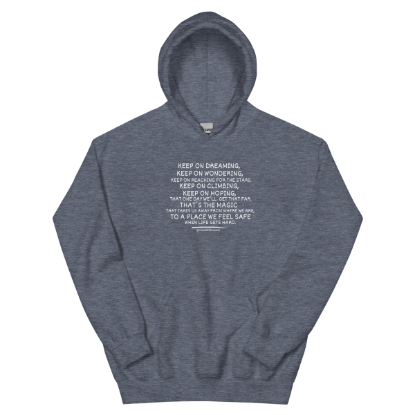 KEEP ON (The Unknown) Unisex Hoodie - Image 13