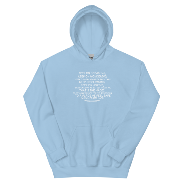 KEEP ON (The Unknown) Unisex Hoodie - Image 25