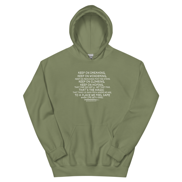 KEEP ON (The Unknown) Unisex Hoodie - Image 17