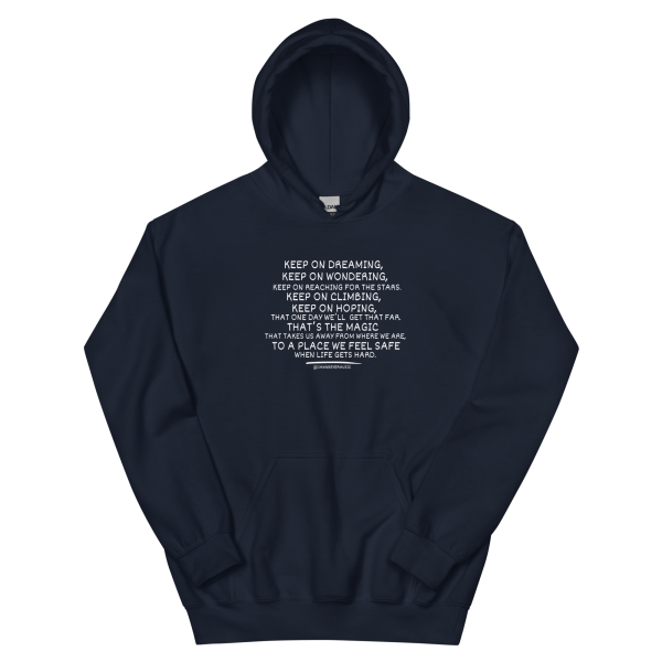 KEEP ON (The Unknown) Unisex Hoodie - Image 4