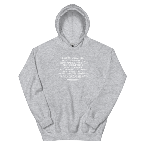 KEEP ON (The Unknown) Unisex Hoodie - Image 19
