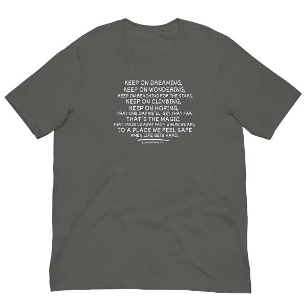 KEEP ON (The Unknown) Unisex t-shirt - Image 6