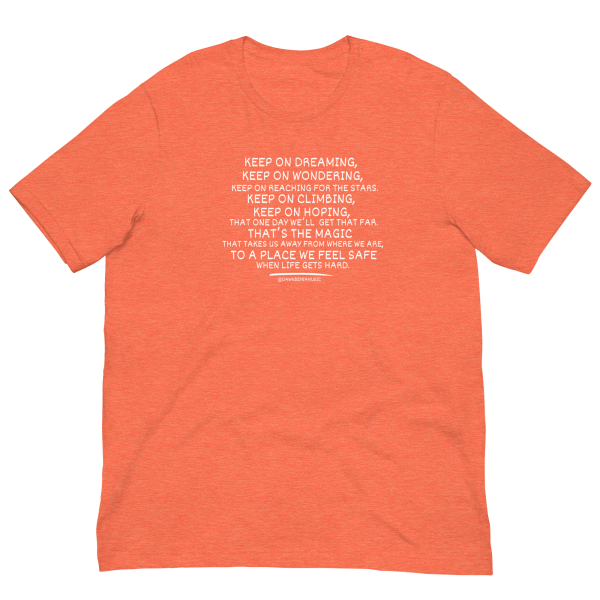 KEEP ON (The Unknown) Unisex t-shirt - Image 15