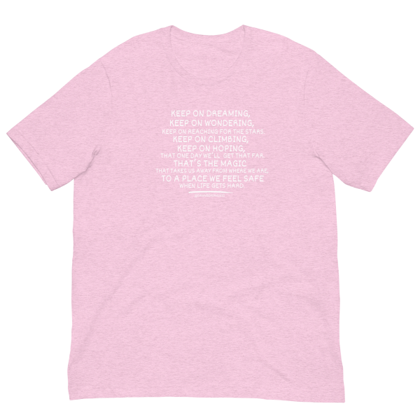 KEEP ON (The Unknown) Unisex t-shirt - Image 17