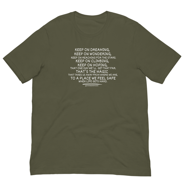 KEEP ON (The Unknown) Unisex t-shirt - Image 4