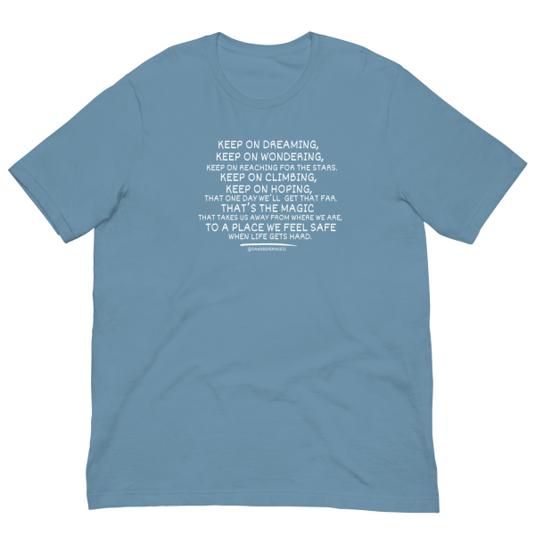 KEEP ON (The Unknown) Unisex t-shirt - Image 13