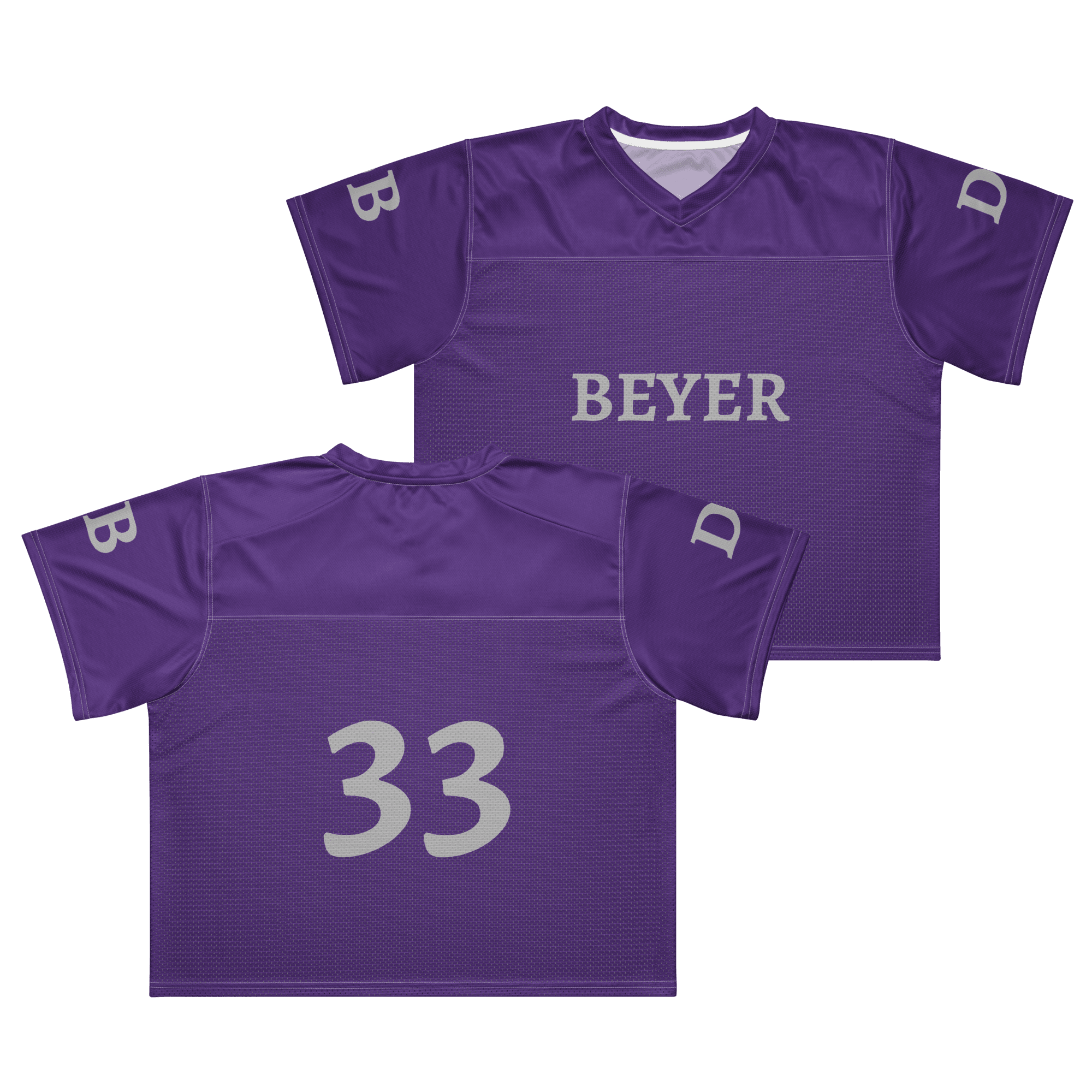 BEYER (BLACK FRIDAY ) football style music jersey
