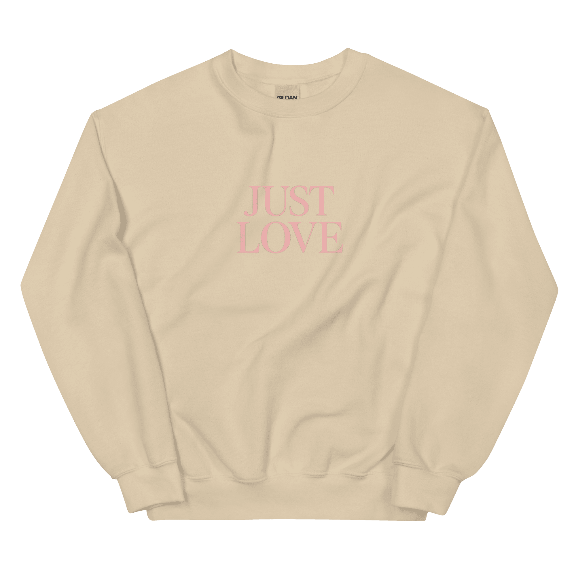 JUST LOVE (BLACK FRIDAY) Unisex Sweatshirt - Image 5