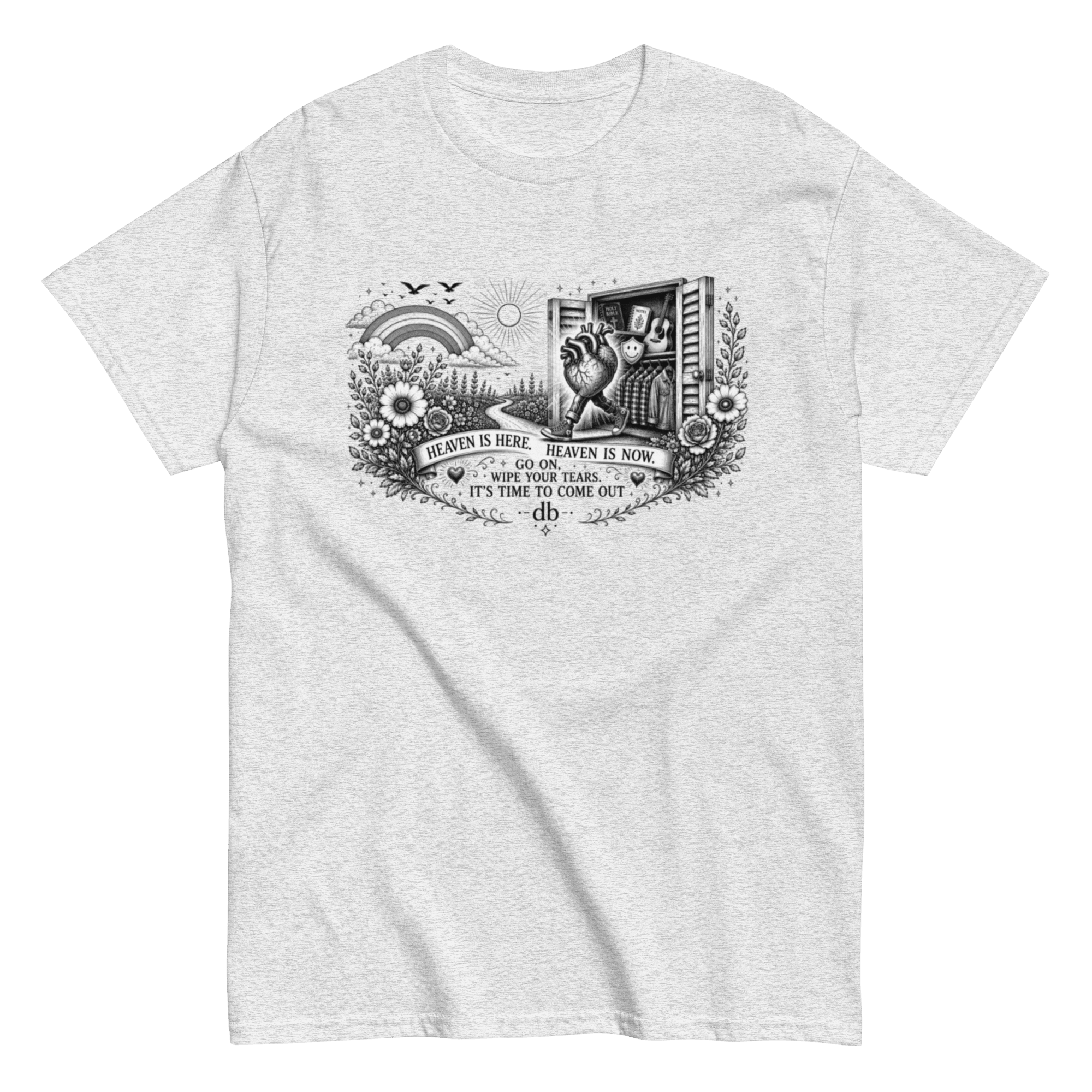 DEAR HIDDEN HEART Unisex classic tee