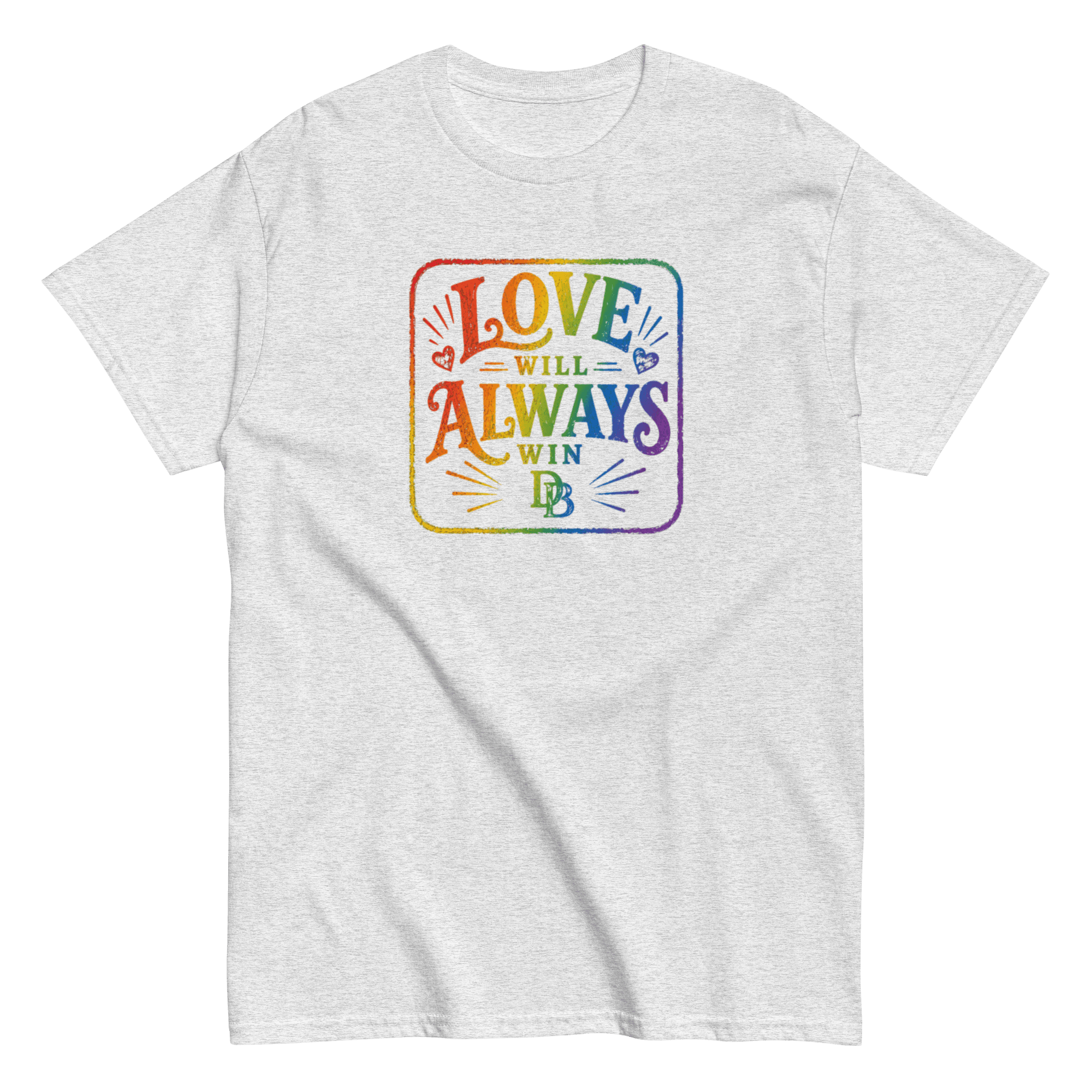 LOVE WILL ALWAYS WIN Unisex classic tee - Image 13