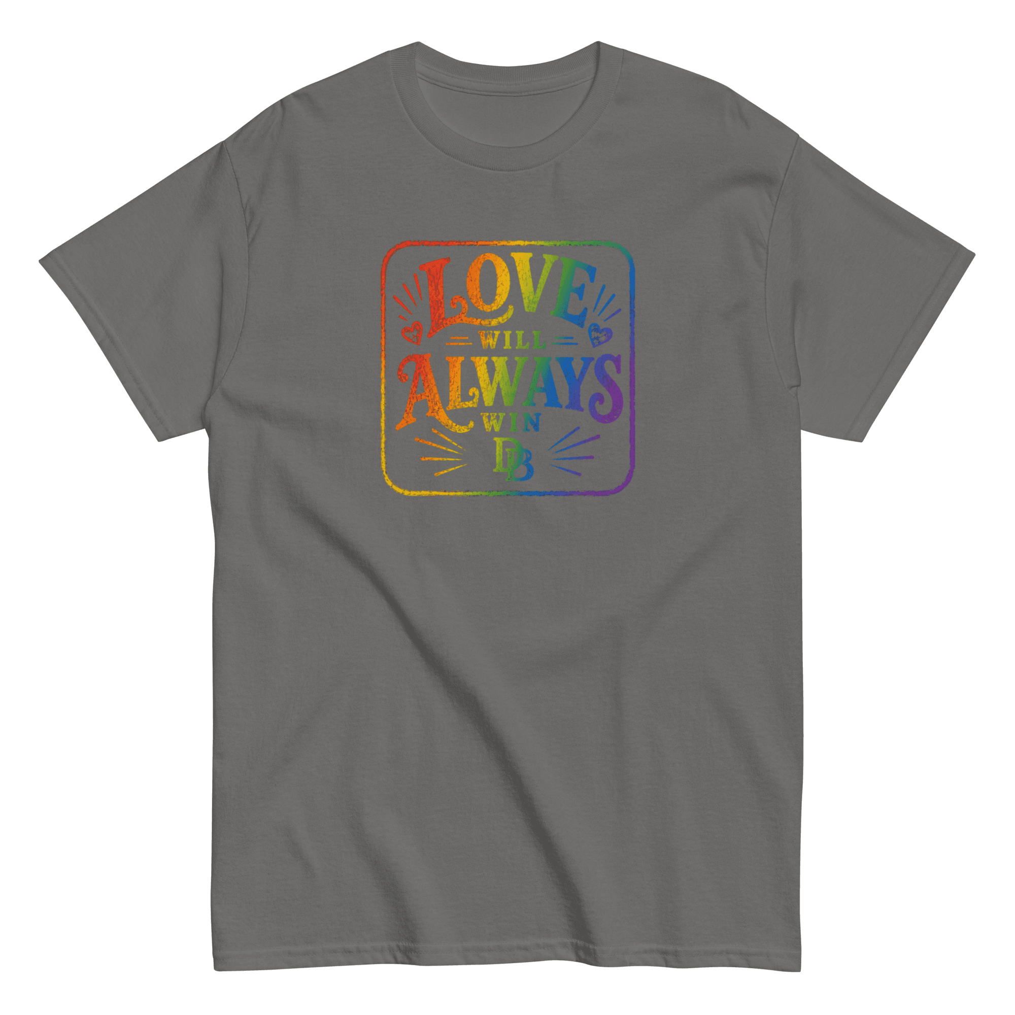 LOVE WILL ALWAYS WIN Unisex classic tee - Image 3