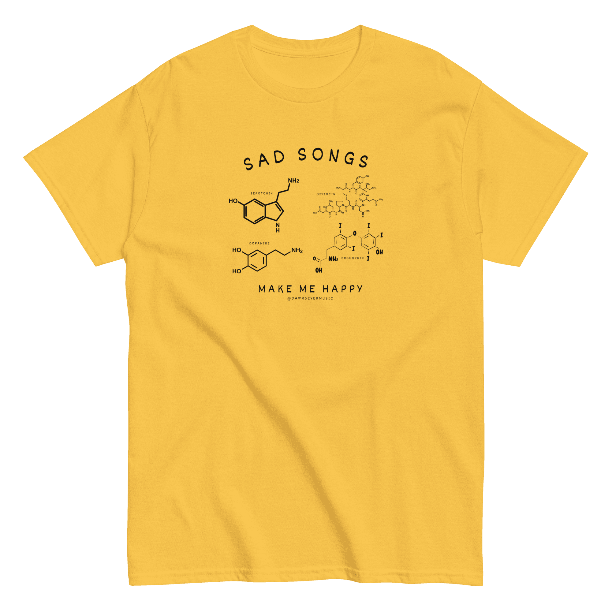 SAD SONGS MAKE ME HAPPY Unisex classic tee - Image 6
