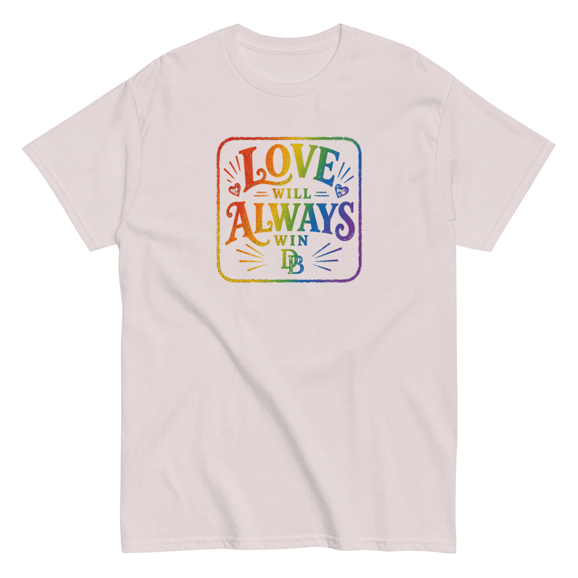 LOVE WILL ALWAYS WIN Unisex classic tee - Image 9