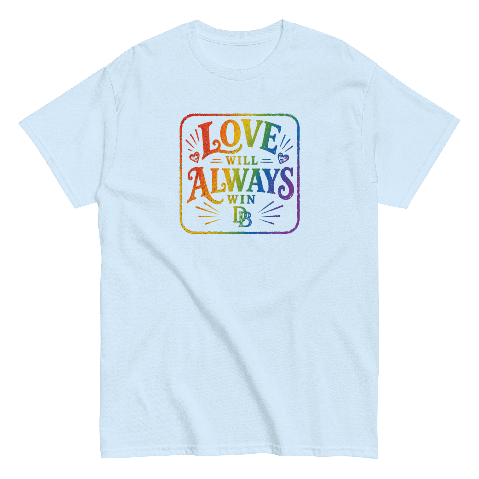 LOVE WILL ALWAYS WIN Unisex classic tee - Image 11