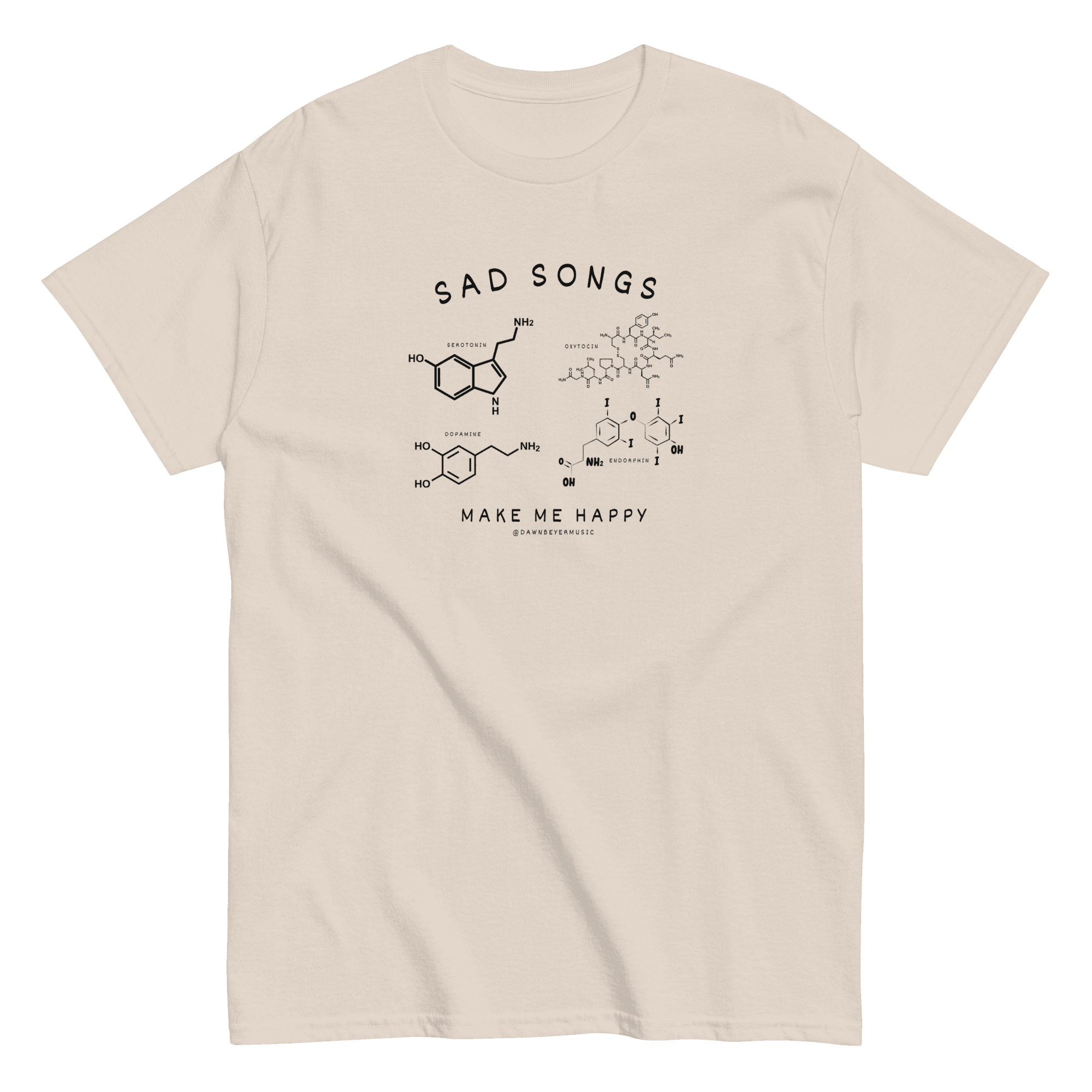SAD SONGS MAKE ME HAPPY Unisex classic tee - Image 10