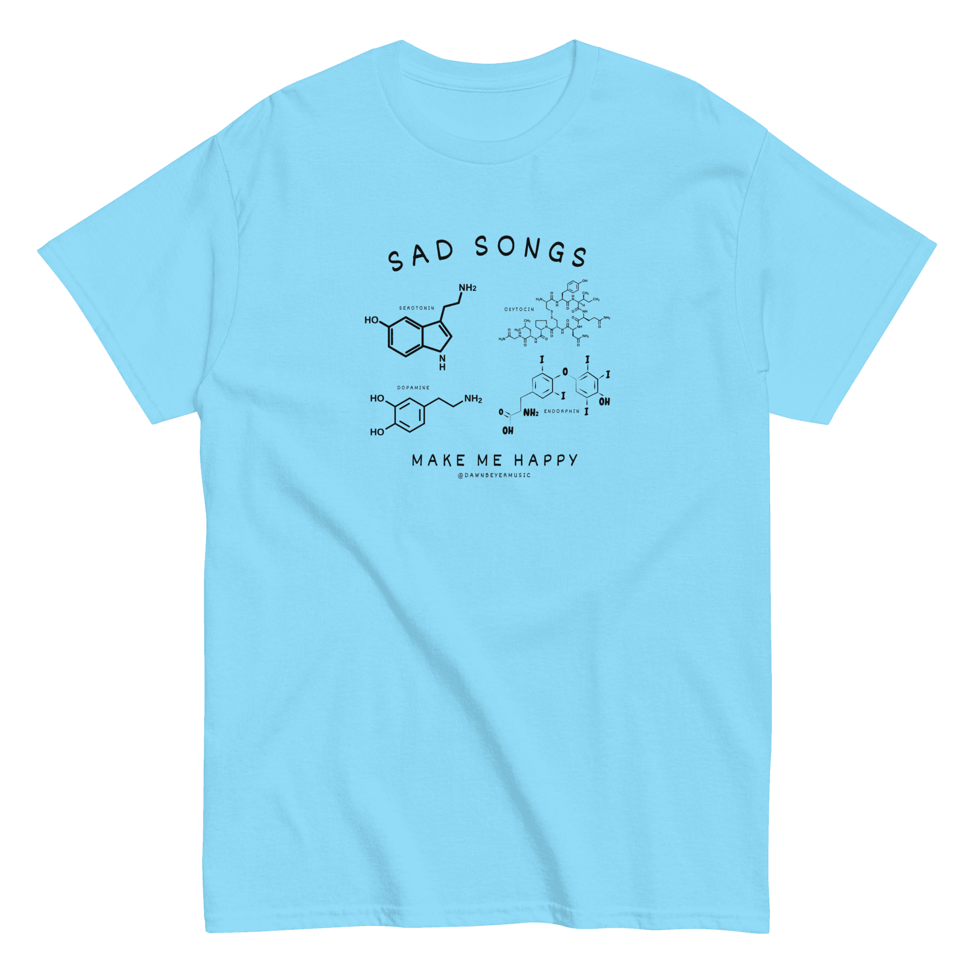 SAD SONGS MAKE ME HAPPY Unisex classic tee - Image 8