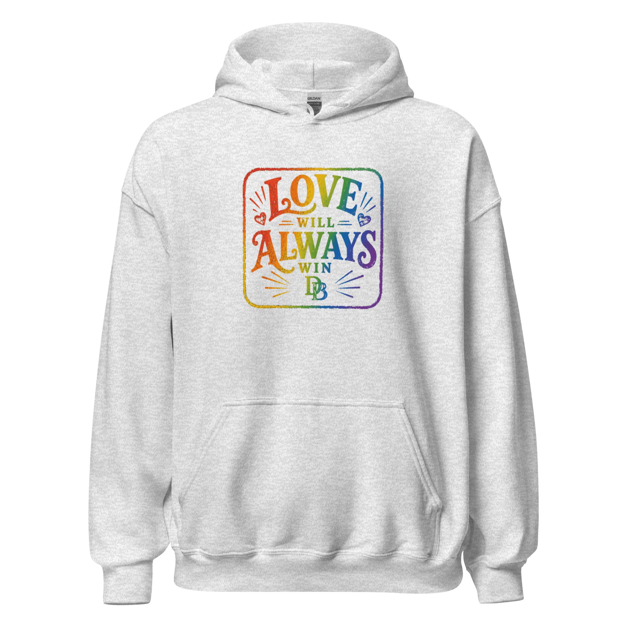 LOVE WILL ALWAYS WIN Unisex Hoodie - Image 17