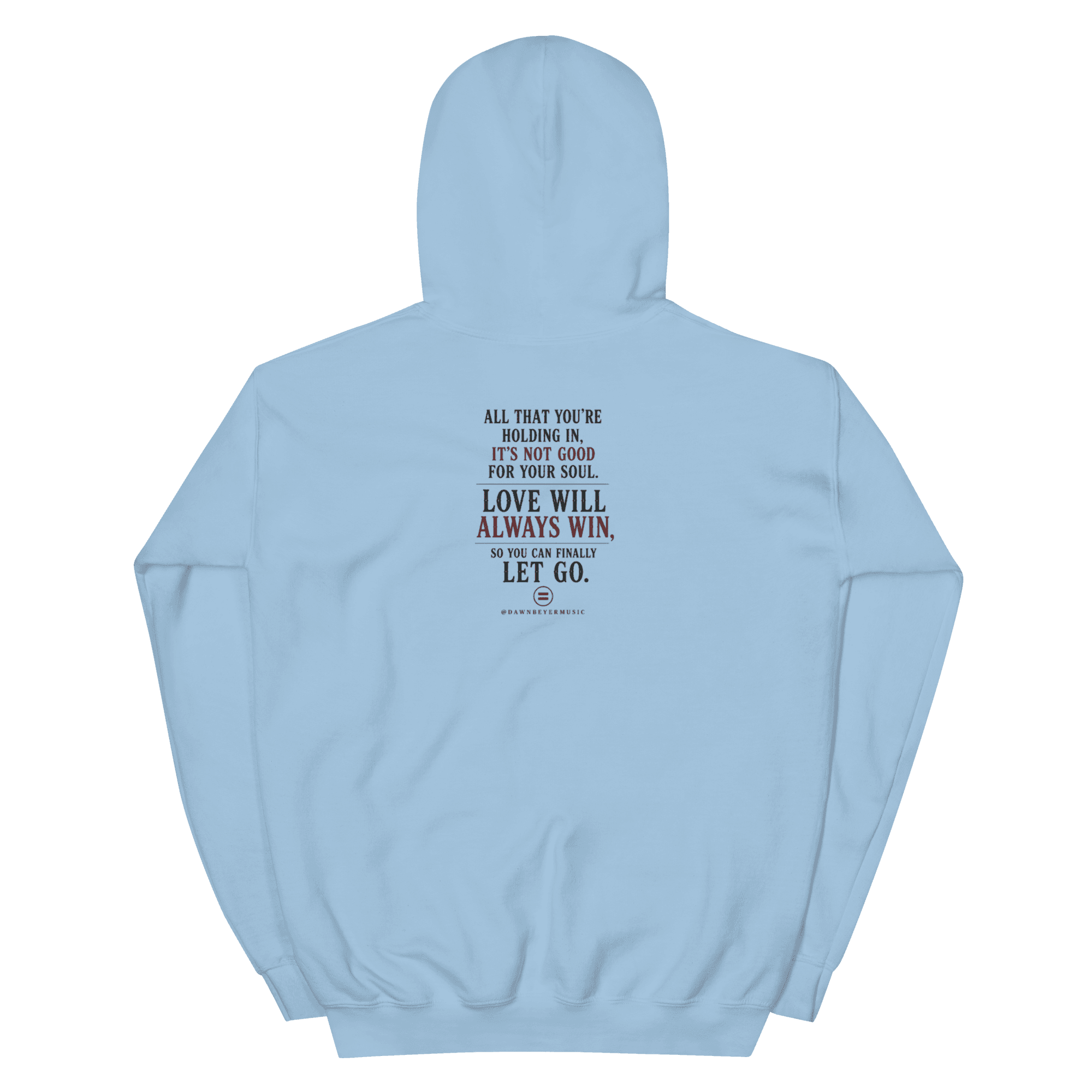 HIDDEN HEART Unisex Hoodie - Image 9