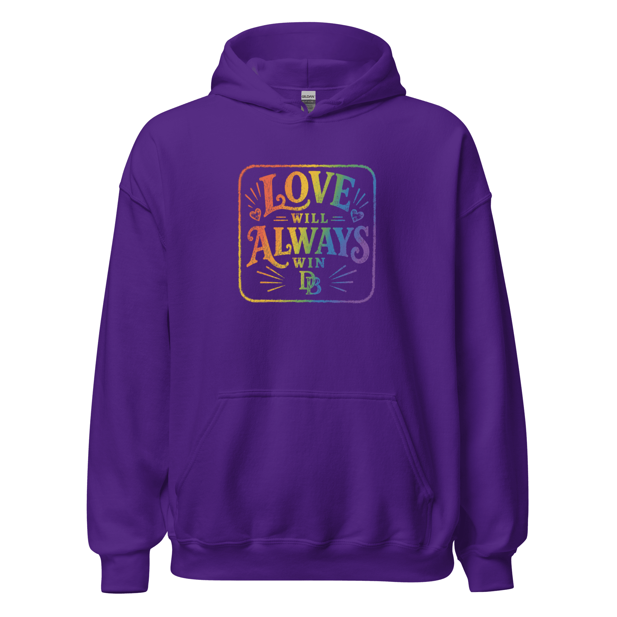 LOVE WILL ALWAYS WIN Unisex Hoodie - Image 5
