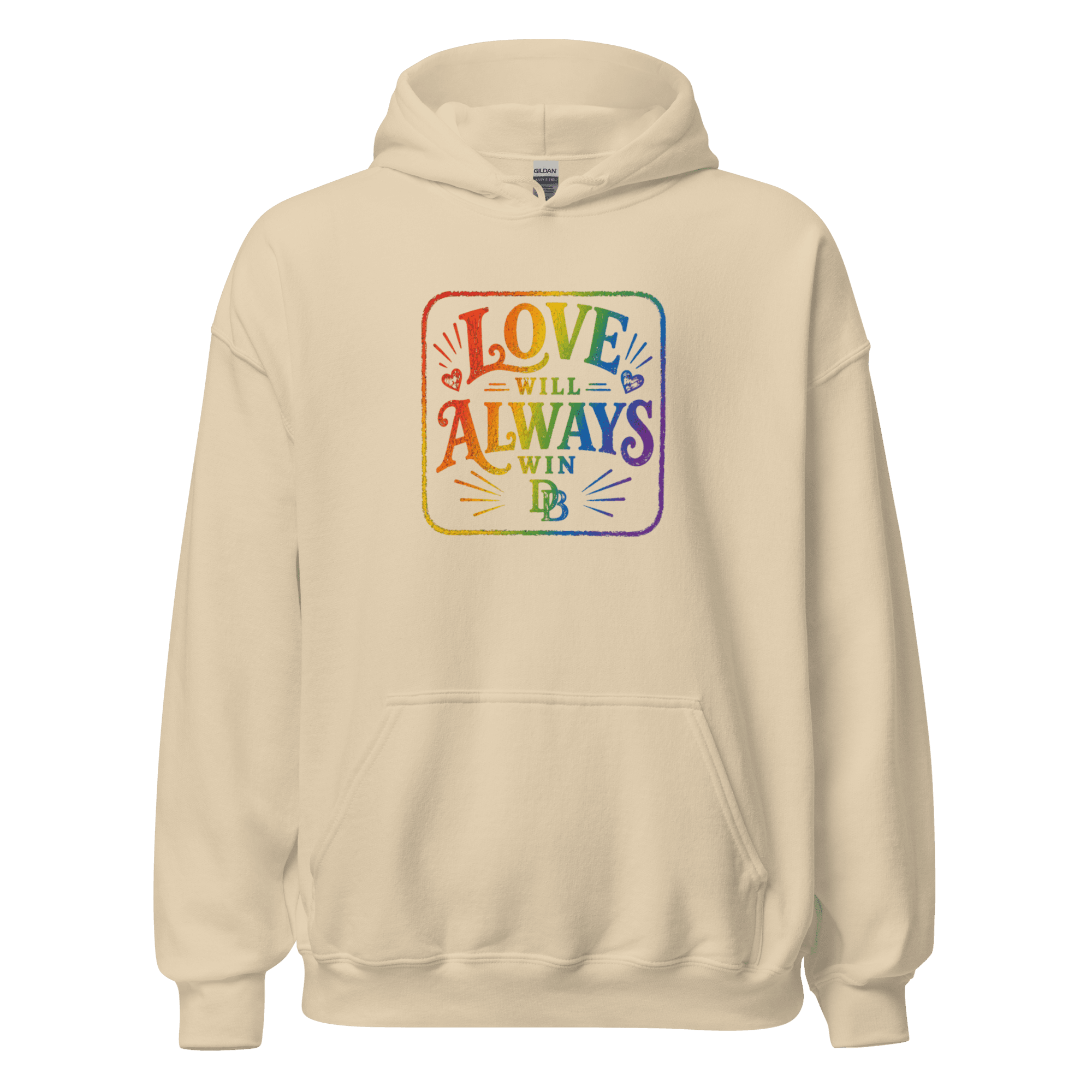 LOVE WILL ALWAYS WIN Unisex Hoodie - Image 13