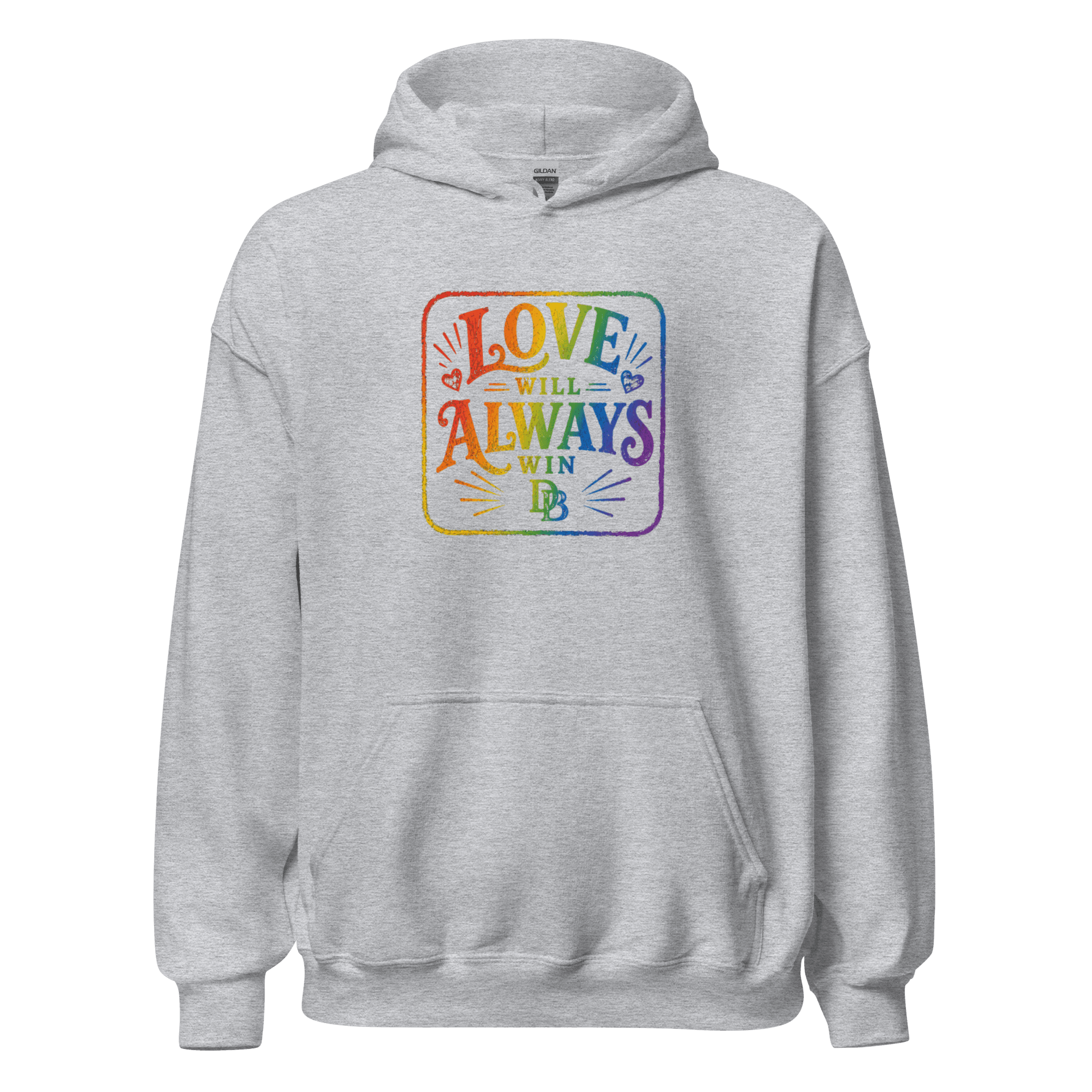 LOVE WILL ALWAYS WIN Unisex Hoodie - Image 9