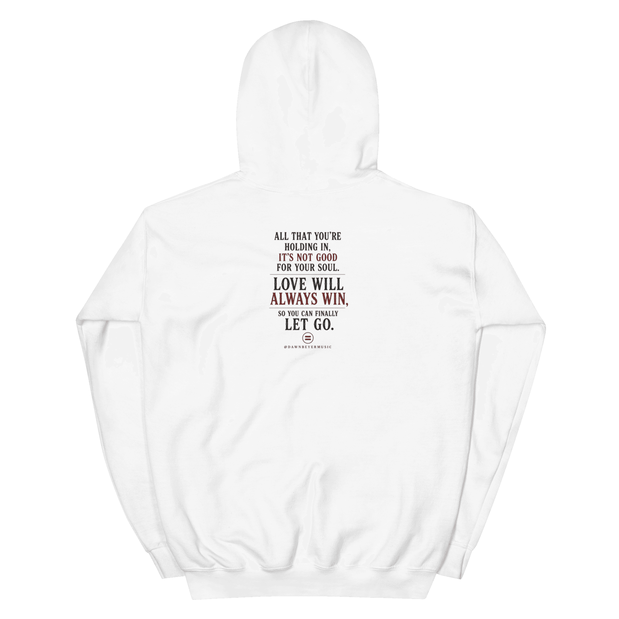 HIDDEN HEART Unisex Hoodie - Image 14