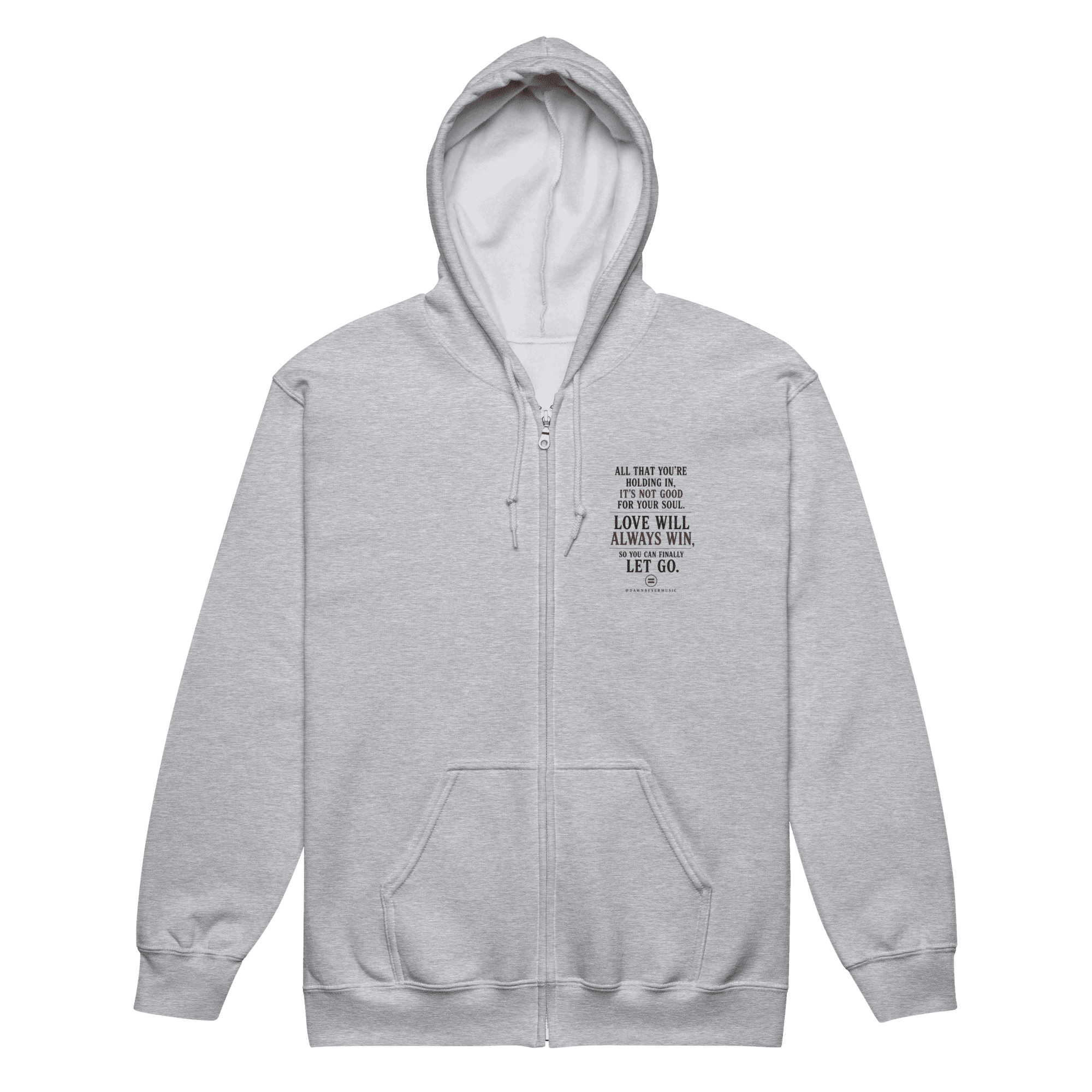 HIDDEN HEART -ZIP UP - Image 4