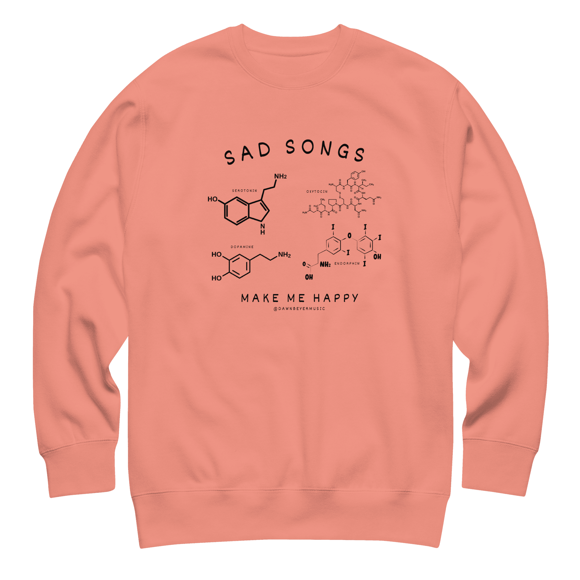 SAD SONGS MAKE ME HAPPY Unisex Premium Sweatshirt