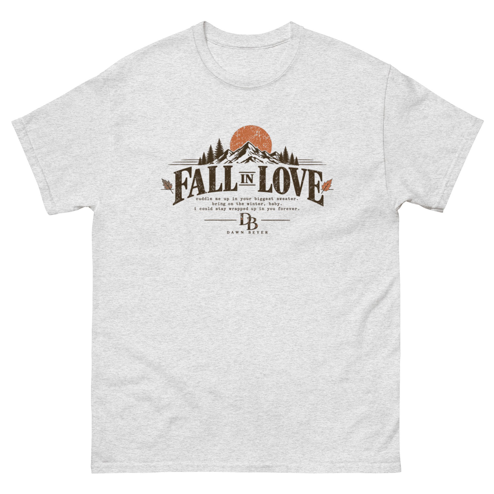 Fall in love Unisex classic tee - Image 39