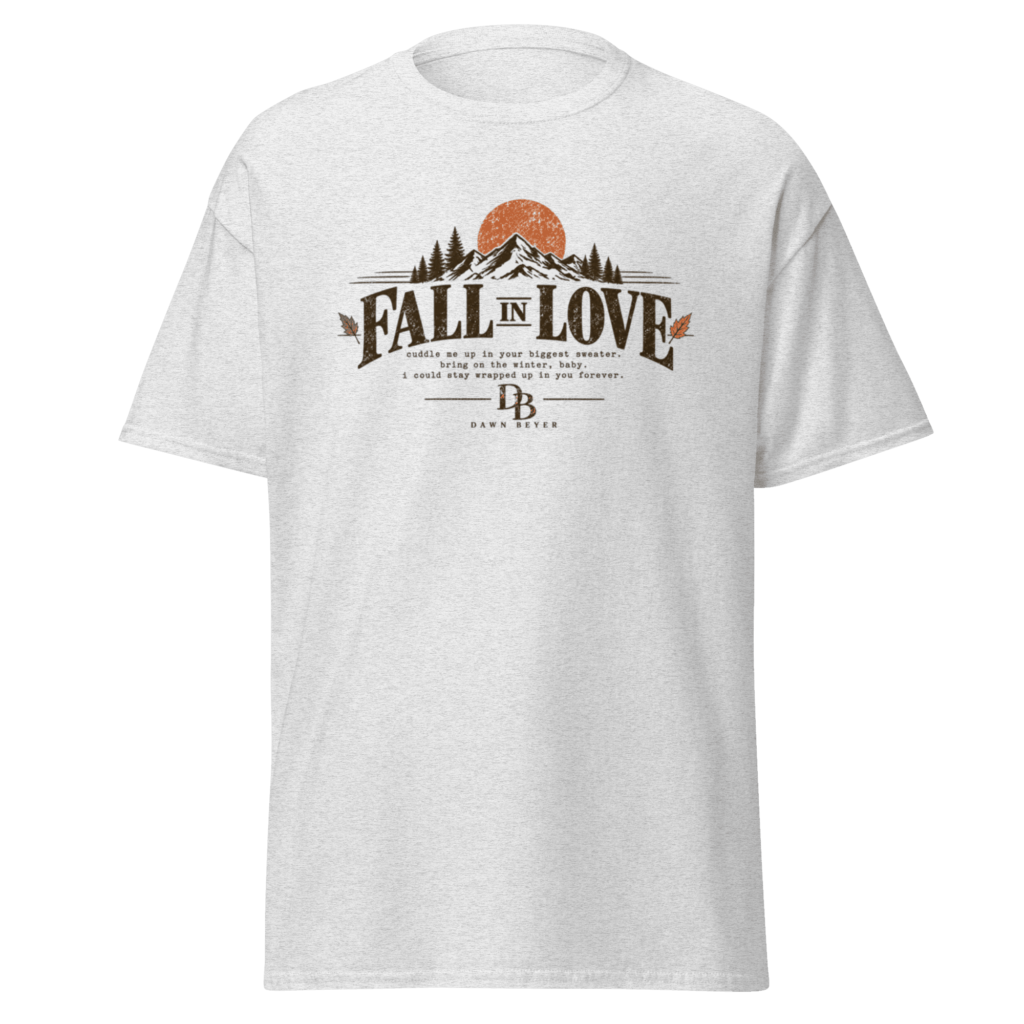 Fall in love Unisex classic tee - Image 32