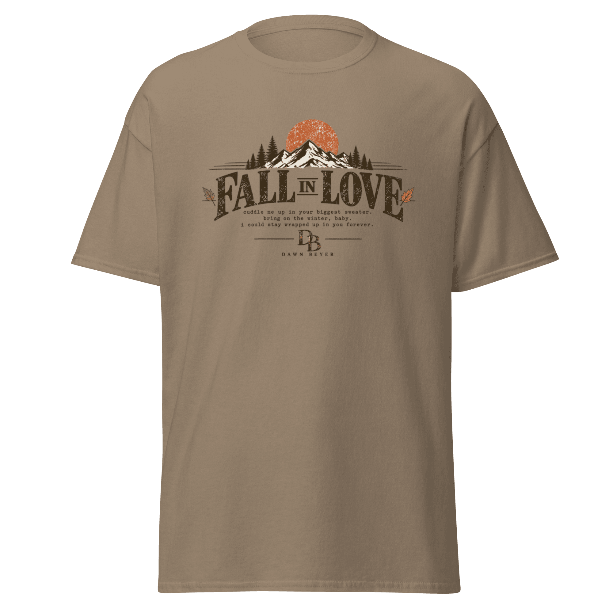 Fall in love Unisex classic tee - Image 28