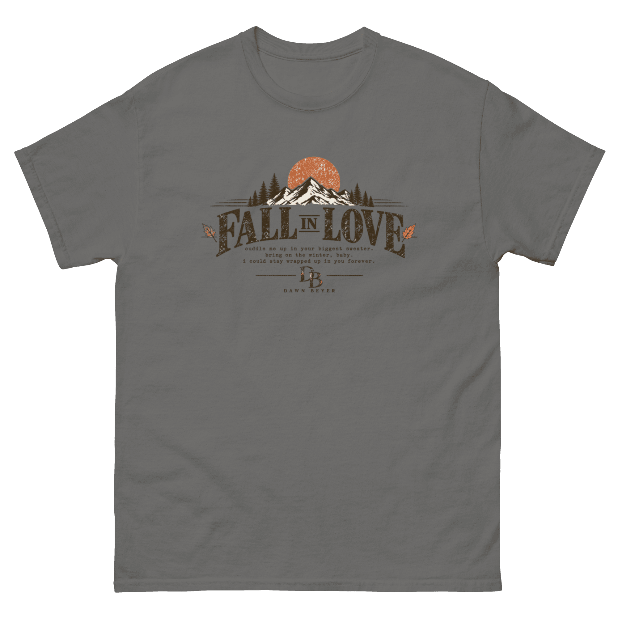 Fall in love Unisex classic tee - Image 34