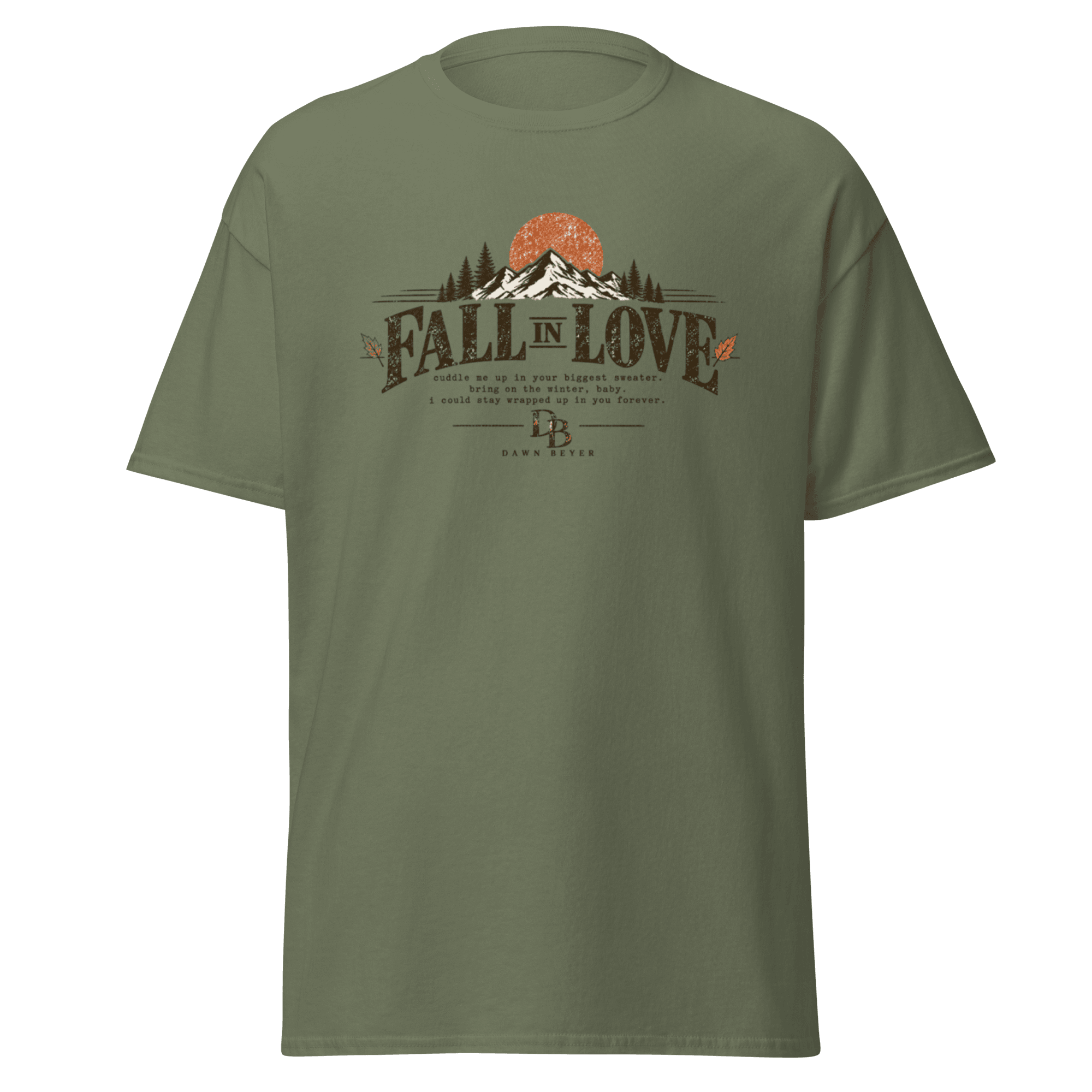 Fall in love Unisex classic tee - Image 27