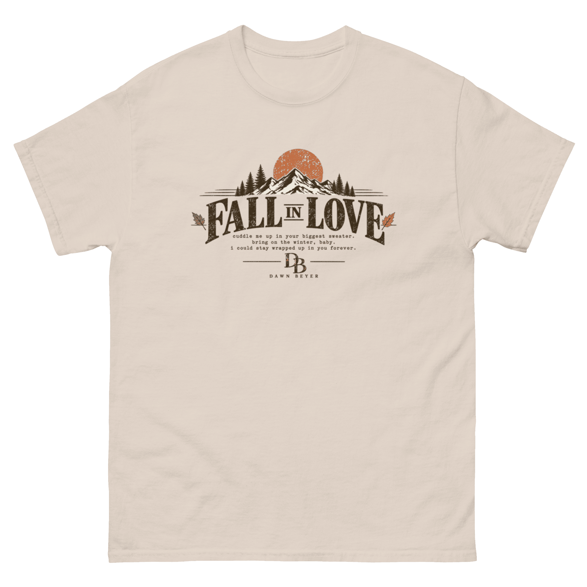 Fall in love Unisex classic tee - Image 37