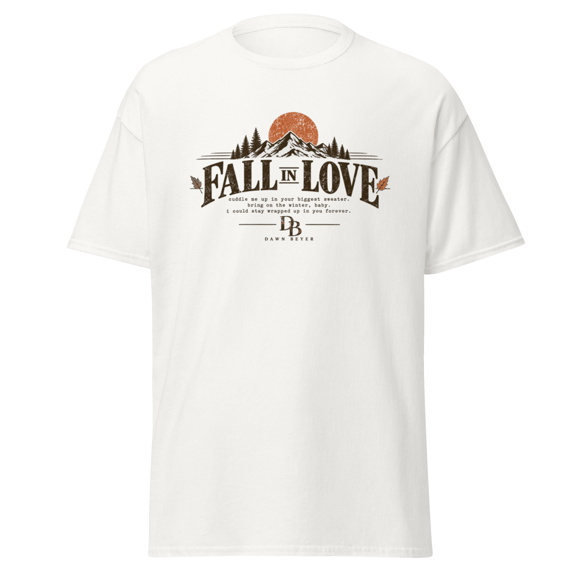 Fall in love Unisex classic tee - Image 33