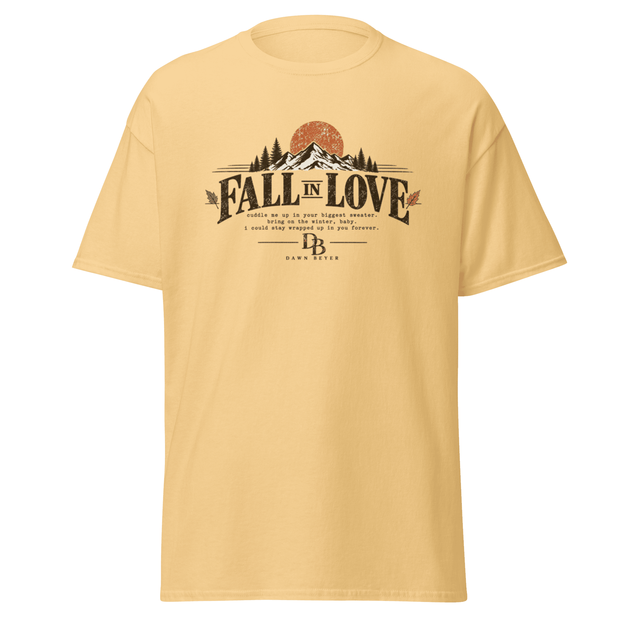 Fall in love Unisex classic tee - Image 30