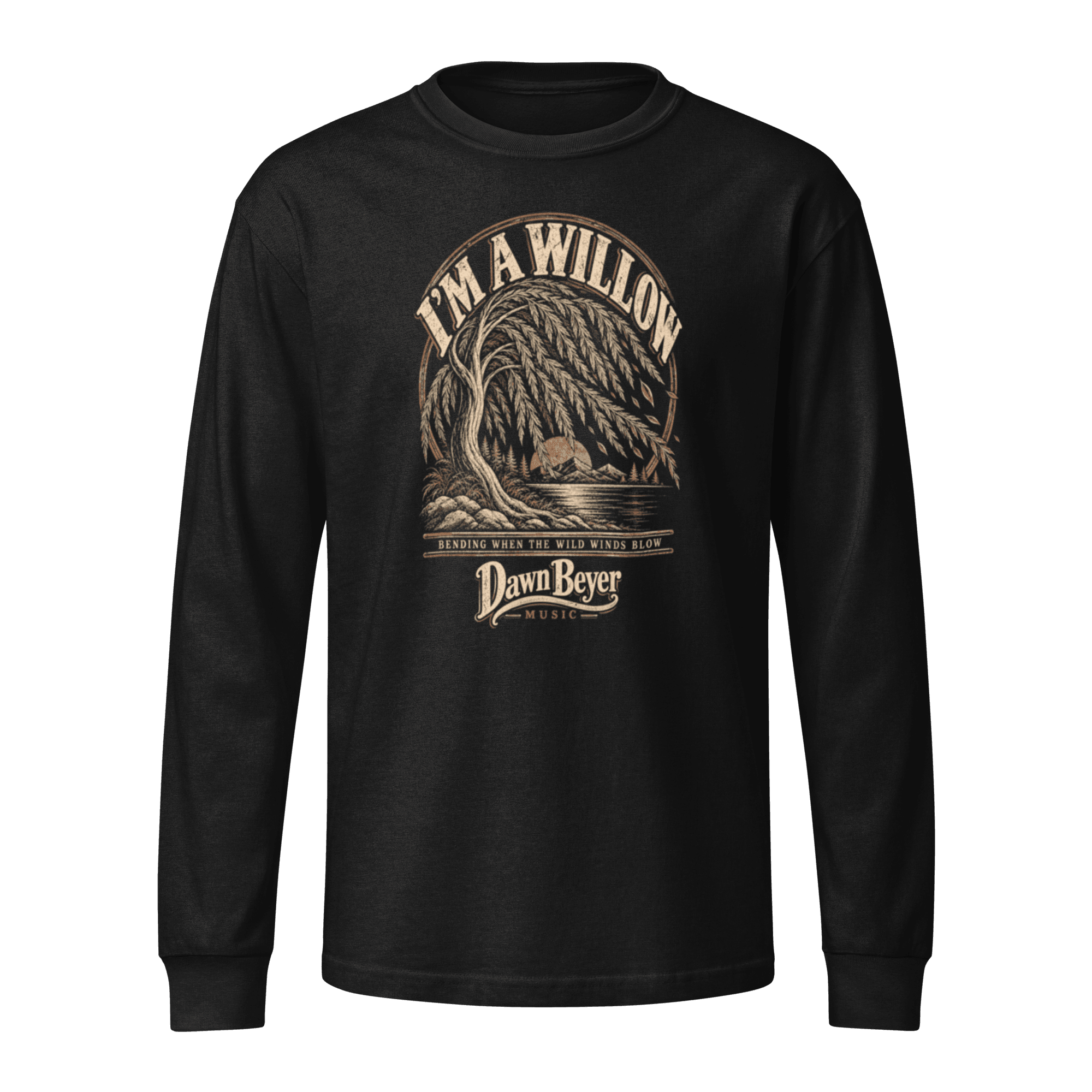 I'm a Willow Unisex garment dye heavyweight long sleeve tee