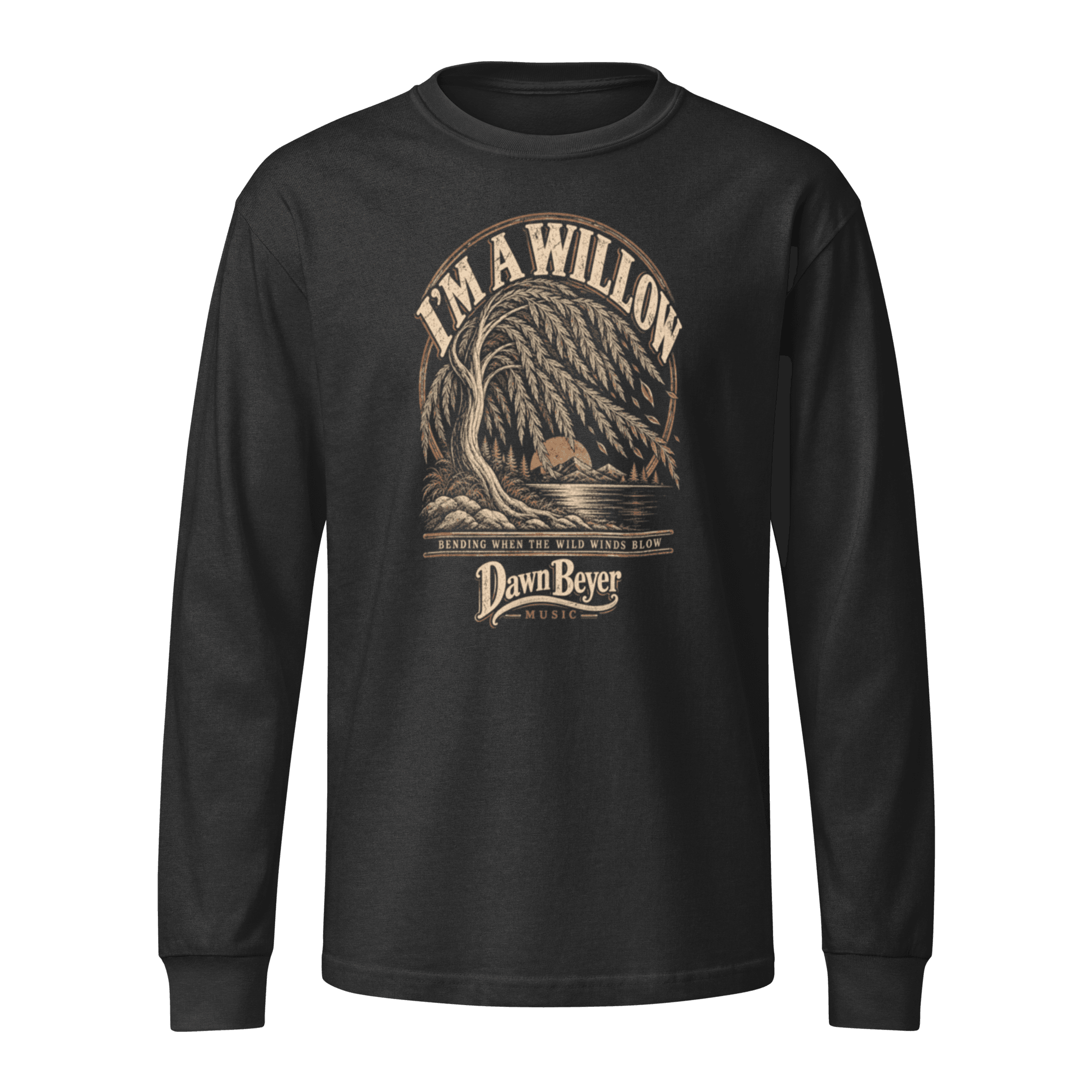 I'm a Willow Unisex garment dye heavyweight long sleeve tee - Image 2