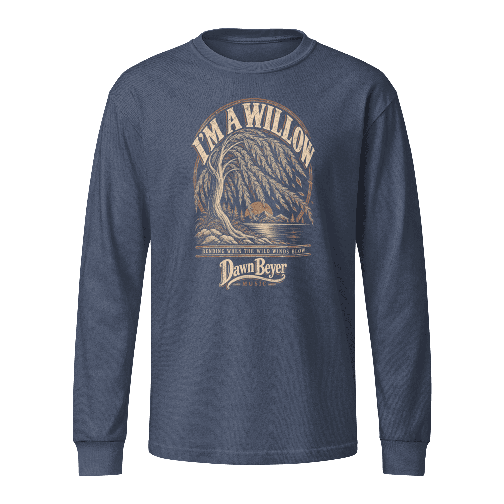 I'm a Willow Unisex garment dye heavyweight long sleeve tee - Image 3