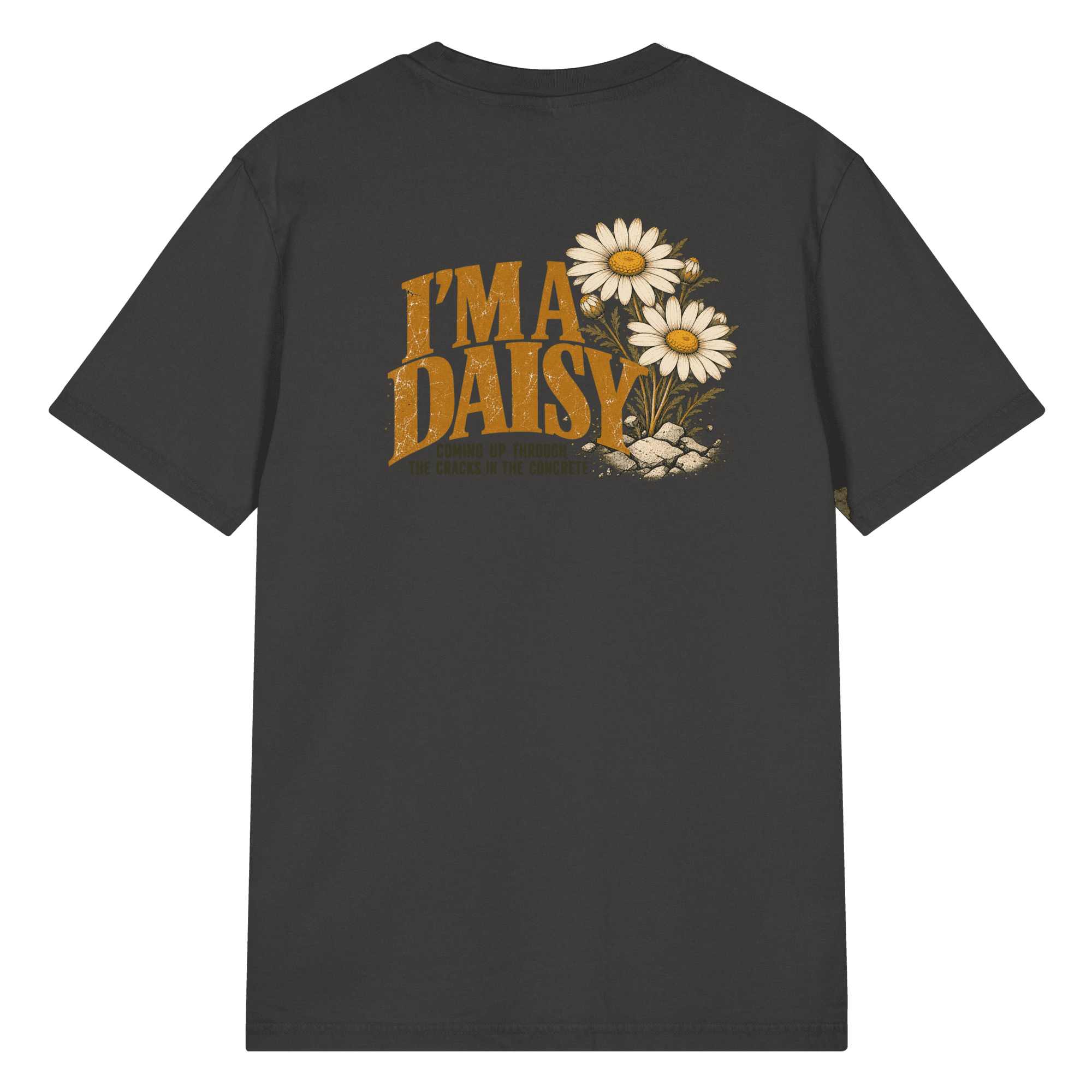 I'm a Daisy front back Unisex Garment Dyed Creator 2.0 Vintage T-Shirt | Stanley/Stella SATU041 - Image 27