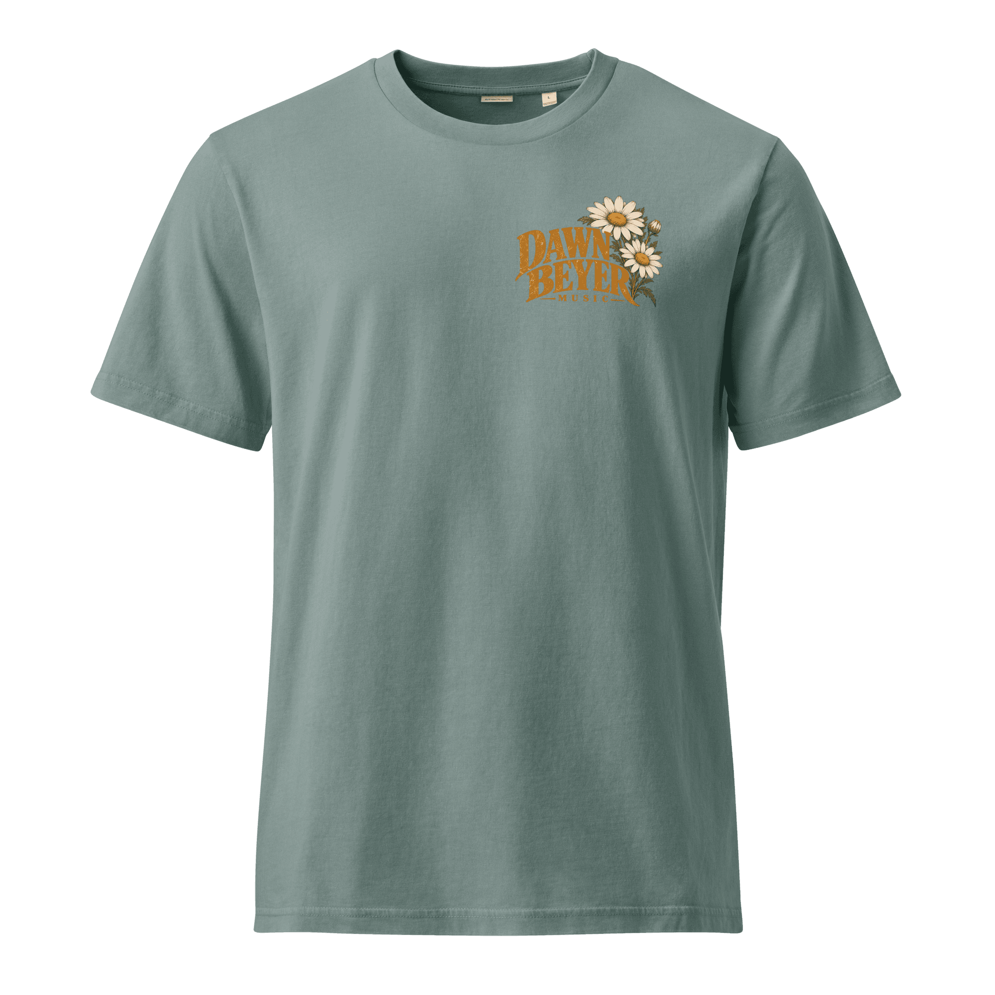 I'm a Daisy front back Unisex Garment Dyed Creator 2.0 Vintage T-Shirt | Stanley/Stella SATU041 - Image 4