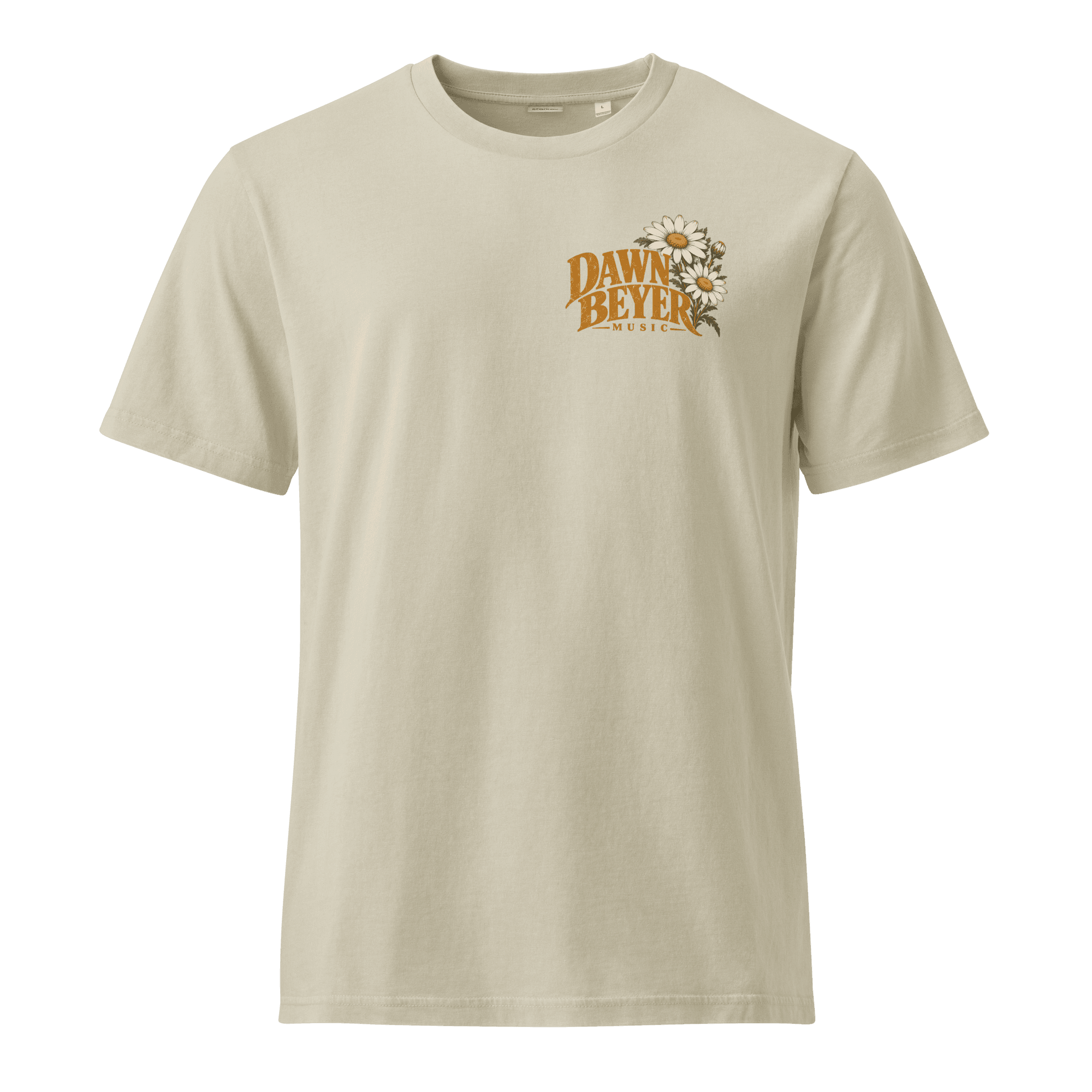 I'm a Daisy front back Unisex Garment Dyed Creator 2.0 Vintage T-Shirt | Stanley/Stella SATU041 - Image 6